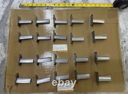 20x Aube de moteur à réaction vintage General Electric 308D416G23 Nos J-47 Lot de VINGT