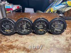 4 Indicateurs de courant d'antenne vintage General Electric DW52 Manomètres 8DW52AAA1 GE