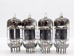 4 Nice Tested Vintage General Electric 5751 Plaques Noires Triple Mica Tubes