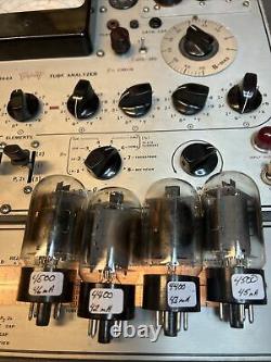 4 Tubes À Vide General Electric 6l6gc Vintage Quad Audio Des Années 1960