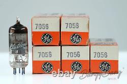 5 Tubes de valve pentode à coupure nette General Electric 7056 Vintage - BangyBang