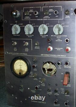 Affichage Électrique Antique De Compteur D’interrupteur De Générateur Militaire Vintage