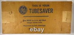 Affichage en magasin Rare Vintage General Electric Tubesaver dans sa boîte d'origine, complet