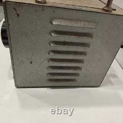 Alimentation électrique Vintage 1964 30 V CA 23 A Powerstat GE Meters N° de série 3