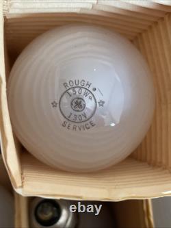 Ampoule, Service Rugueux, Nouveau Vintage GE 150W, 2065 Lumens, Prix Pour (50) expédition 60