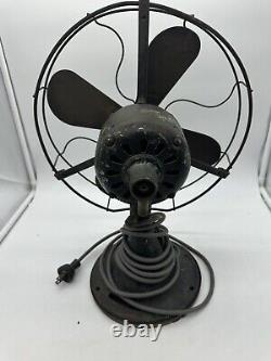 Ancien ventilateur GE à pales pour pièces ou réparation NON fonctionnel