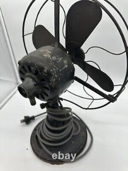 Ancien ventilateur GE à pales pour pièces ou réparation NON fonctionnel