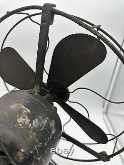 Ancien ventilateur GE à pales pour pièces ou réparation NON fonctionnel