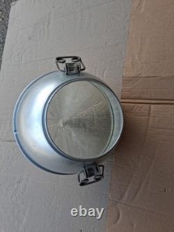 Ancienne lampe de rue General Electric Form 79CR avec globe réfracteur conique n° 2