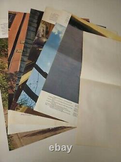 Annonce imprimée / affiche d'art vintage General Electric des années 1970 LOT de SEPT AFFICHES 17X22