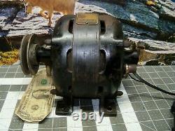 Antique Genral Electric Motor 1725 RPM 1/6hp USA Tool Vintage Open Face
