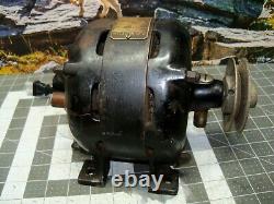 Antique Genral Electric Motor 1725 RPM 1/6hp USA Tool Vintage Open Face