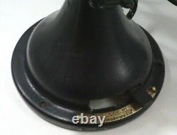 Antique Original Ge General Electric Bell Oscillateur Ventilateur Fonte Et Laiton
