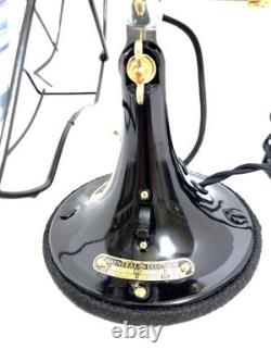 Antique Vintage Collectible électrique oscillant de 10 pouces GE des années 1930 avec lame en aluminium