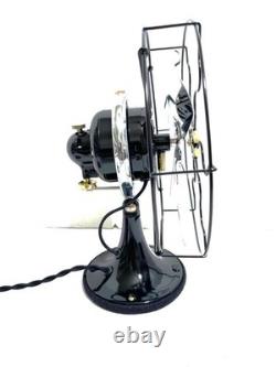 Antique Vintage Collectible électrique oscillant de 10 pouces GE des années 1930 avec lame en aluminium
