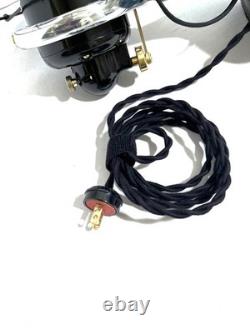 Antique Vintage Collectible électrique oscillant de 10 pouces GE des années 1930 avec lame en aluminium