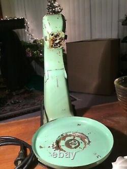 Antique/vintage General Electric Hotpoint Mixer/juicer Olive Green & Works