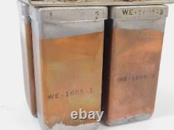 Banque de condensateurs à l'huile vintage Western Electric 1605