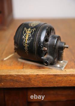 Base de ventilateur de moteur GE General Electric Antique Utilitaire Industriel Fort Wayne IN RARE