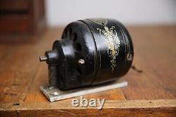 Base de ventilateur de moteur GE General Electric Antique Utilitaire Industriel Fort Wayne IN RARE