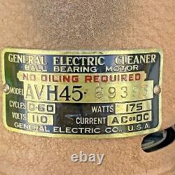 Beau Vintage Ge General Electric Avh45 Travaux D'aspirateur À Main