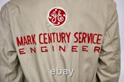 Blouson de laboratoire vintage GE General Electric ENGINEER taille 40 Shane vêtements de travail