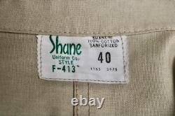 Blouson de laboratoire vintage GE General Electric ENGINEER taille 40 Shane vêtements de travail