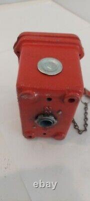 Boîte d'appel d'urgence d'alarme incendie à bris de verre VINTAGE GENERAL ELECTRIC avec mini-marteau