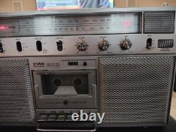 Boombox Vintage General Electric GE 3-5254A AM FM Cassette