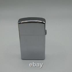 Briquet Zippo Slim vintage des années 1970 GE General Electric, neuf en boîte, argent, style grand-père<br/>