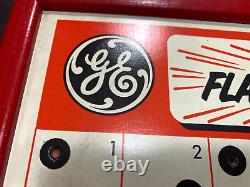 Campagne de vente et de chance pour gagner des œuvres Vintage GE General Electric FLASH-A-LIGHT