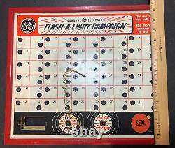 Campagne de vente et de chance pour gagner des œuvres Vintage GE General Electric FLASH-A-LIGHT