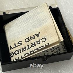 Cartouche vintage authentique GE VR II avec pointe de lecture mono General Electric