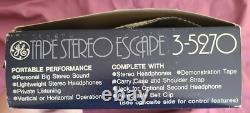 Casque stéréo cassette Vintage General Electric Modèle 3-5270