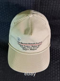 Casquette vintage à corde General Electric Nuclear Retrofit Projects 1995