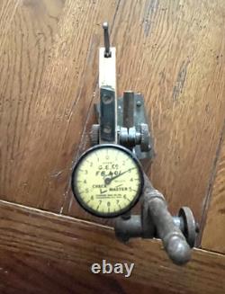 Comparateur à cadran vintage General Electric Check Master, à rubis. 0005 No22N FB 401