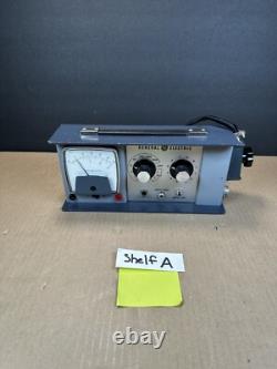 Compteur Général Électrique Vintage Haute Sensibilité XMTR Utilisé Expédition Rapide