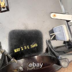 Compteur d'électricité Watthour General Electric Vtg NOS I-50-S 1948 années 1940 dans sa boîte