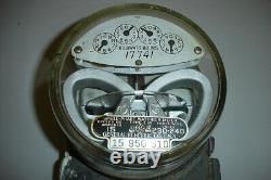 Compteur d'énergie General Electric Vintage & Non testé