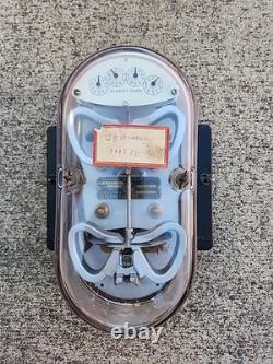 Compteur d'énergie polyphasé vintage GE General Electric type D7