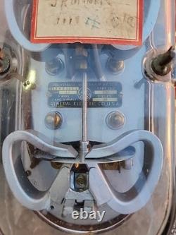 Compteur d'énergie polyphasé vintage GE General Electric type D7