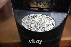 Compteur d'enregistrement Thomson Watt TYPE M General Electric Vintage antique moteur 1897