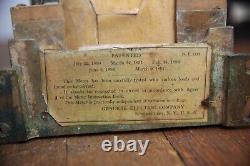 Compteur d'enregistrement Thomson Watt TYPE M General Electric Vintage antique moteur 1897