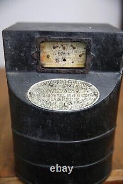 Compteur d'enregistrement Thomson Watt TYPE M General Electric Vintage antique moteur 1897