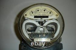 Compteur de puissance General Electric vintage et non testé