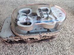 Compteur vintage General Electric Watthour GE à deux éléments 5 ampères