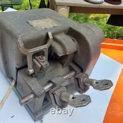 Coupe-clé vintage GE General Electric A-C moteur en bon état