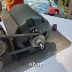 Coupe-clé vintage GE General Electric A-C moteur en bon état