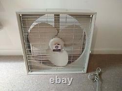 Cru General Electric Box Fan Speed 3 20 Reversible Withinstructions W-13