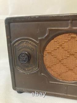 Déco vintage 1933 General Electric K-41 original et fonctionnel